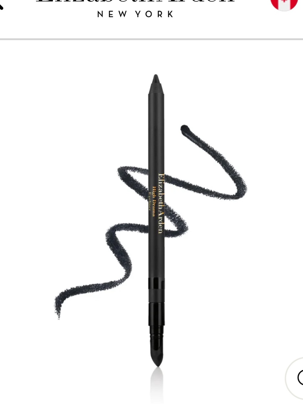 Elizabeth Arden High Drama Eyeliner Pencil — Black
